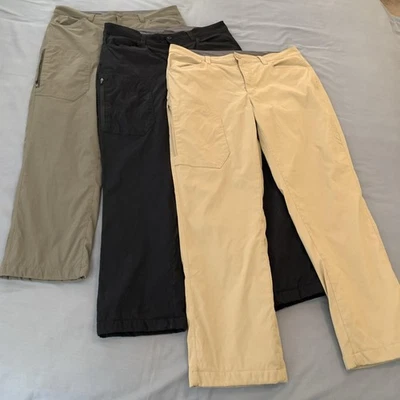 Eddie Bauer Pants Mens 36x30 Multicolor Fleece Lined Tech Snow Winter Lot 3 - Image 1 of 4