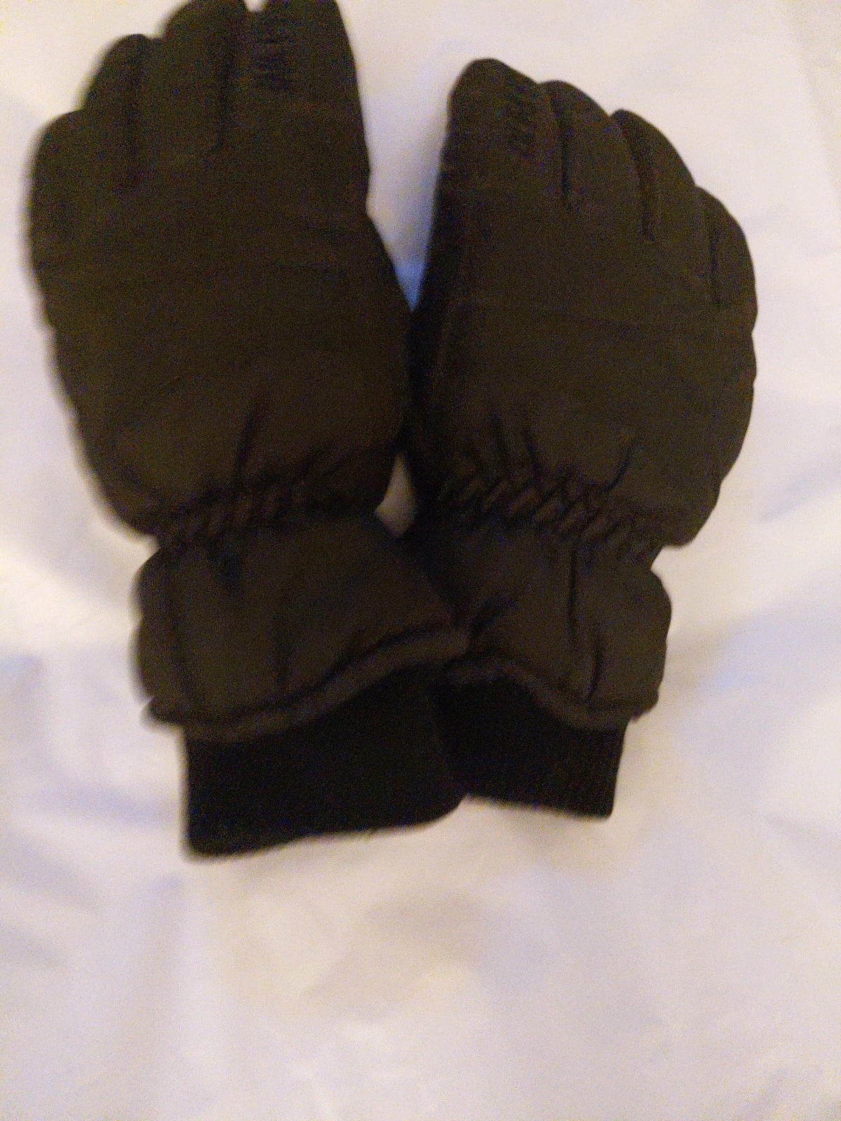 GORDINI HOLLOFILL II JUNIORS UNISEX M Black Waterproof Gloves Snow SKI EUC