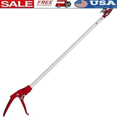 Long Reach Tree Trimmer 2ft Pole Pruner Lightweight Cut & Hold Garden Shears New