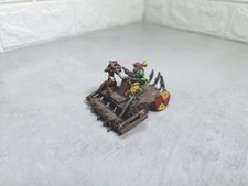Vintage Warhammer AoS Citadel Snotling Goblin Pump Wagon Painted Metal