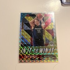 2019 MOSAIC REFRACTOR LUKA DONCIC In It to Win It Mosaic PRIZM Ssp