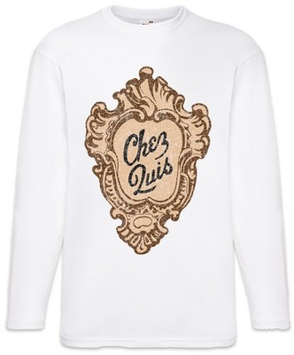 Chez Quis Langarm T-Shirt Ferris Bueller s Blau Day Off Macht Company Sign Logo