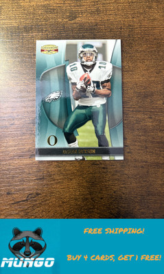 2009 Donruss Gridiron Gear #27 DeSean Jackson Gold O's #/100 Philadelphia Eagles