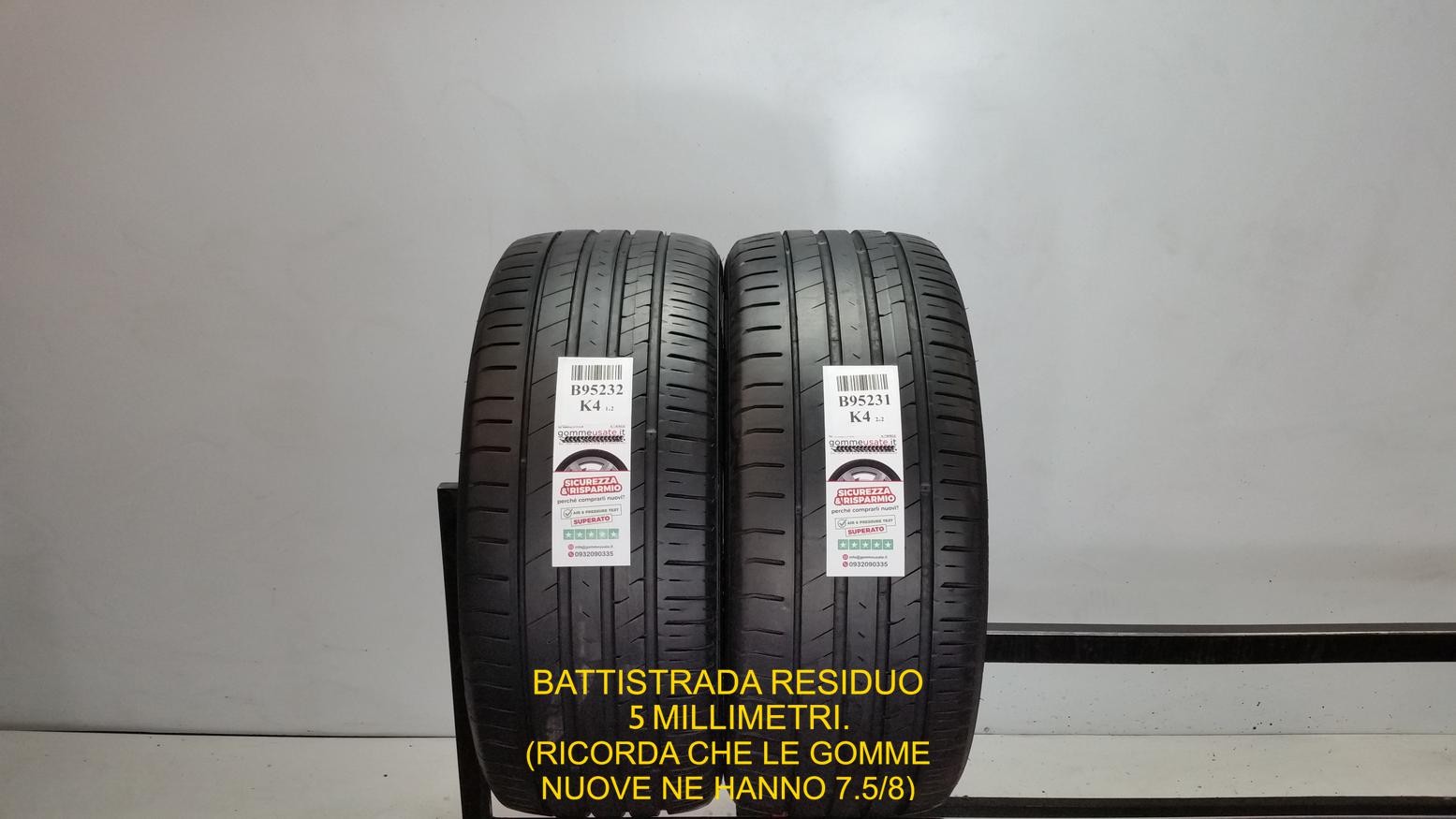 GOMME USATE 245/45R18 100Y GITI GITISPORT S1 PNEUMATICI USATI B95232
