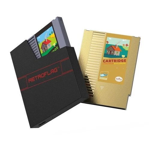 Retroflag NES Cartridge Style HDD Enclosure for NESPi 4/Raspberry Pi PC Laptop