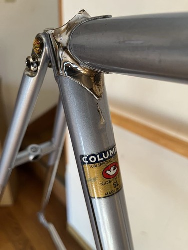 Cinelli Super Corsa Steel Road Bike Frame 51cm Classic Italian F/S From Japan - Picture 3 of 10
