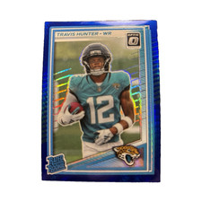 Panini 2025 Donruss Optic Travis Hunter Rated Rookie Prizm Jaguars #201
