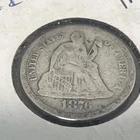 1876-S Seated Liberty Dime  Ch. VF
