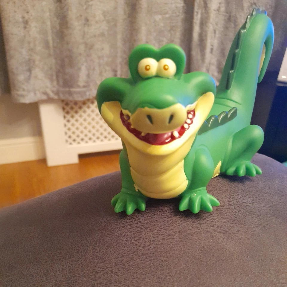 Disney Store Peter Pan Tick Tock Croc Figure Captain Hook’s Crocodile Figure - Image 3 of 4