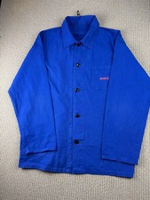 Vintage Bosch Diesel Workwear Jacket Blue Chore Coat Cotton Size L/XL