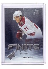 Andy Miele 2011-12 SPx Finite Rookies Card #F2 /499