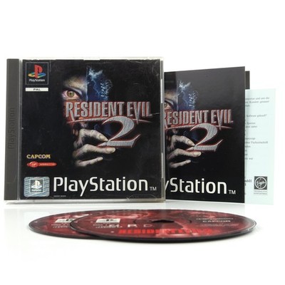 Sony Playstation 1 Spiel : Resident Evil 2 - PS1 PSone PAL Game / CD OVP USK18
