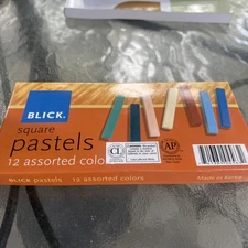 Blick Square Pastels 12 Assorted Colors