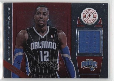 2013 Panini Totally Certified Memorabilia Red /199 Dwight Howard #153 HOF 17a5