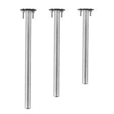 Bird Cage Perch Stainless Steel Parrot Stand Claws Grinding Rod Bird Perch for S