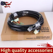 For Suzuki Outboard Side Control Box Wiring Harness 36620-93J01 16Pins 20FT NEW