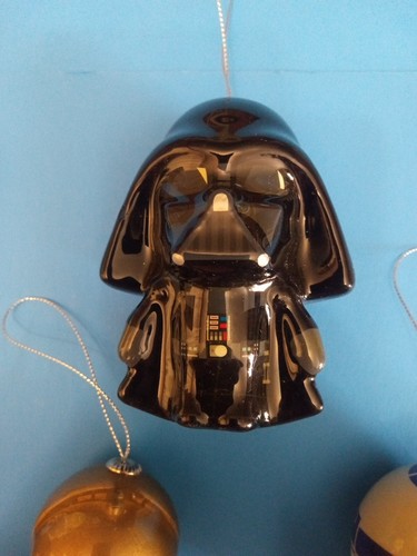 Star Wars Christmas Tree Ornaments Lot. 7 Total Ornaments, Yoda, R2D2, Darth V.. - Picture 6 of 13