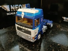 Neo 1:43 Volvo F12 Tractor Container Truck Trailer Transport Vehicle Model