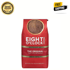 Eight O'Clock Medium-Dark Roast Ground Coffee, The Original, 40 oz.