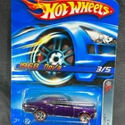 Hot Wheels Red Line 1968 Nova Purple Chevy 1:64 Diecast Car #3/5