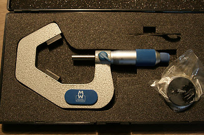 Moore & Wright 35 bis 50 mm V-Amboss Mikrometer - 250-04