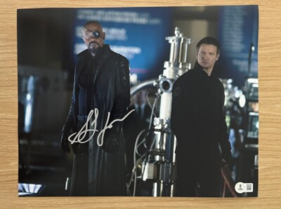 SAMUEL L. JACKSON SIGNED 11X14 MARVEL AVENGERS PHOTO BECKETT BAS | eBay