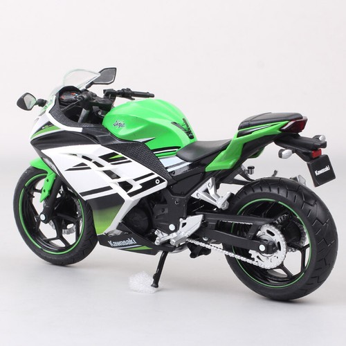 1/12 scale Kawasaki Ninja 300 250r Motorcycle diecast motorbike racing model toy - Picture 6 of 12