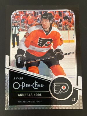 2011-12 O-Pee-Chee Rainbow Foil Black Border Andreas Nödl ed/100 ÖSTERREICH