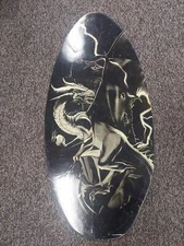 Strand Imports Wooden Dragon Skimboard 40.5 x 19.5"