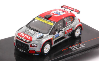 Modellauto Maßstab 1:43 Ixo CITROEN C3 R5 WRC RALLY ESTONIA 2020 Modellbau