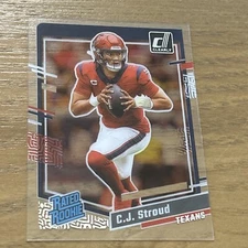 2023 Clearly Donruss CJ Stroud Rc Rated Rookie 