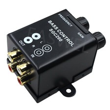Car Remote Amplifier Bass Controller RCA Volume Control Knob Booster