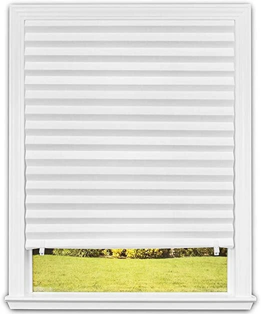 Redi Shade Temporary Paper Window Blinds White 36 x 72 Light Sun UV Filtering - Image 2 of 4