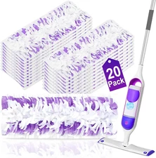 20 Disposable Mopping Pads Refills Fits Swiffer Powermop Power Mop Multi-Surface