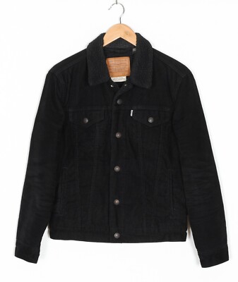 LEVI'S PREMIUM Big E Type III Corduroy Sherpa Trucker Jacket Men