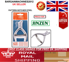 JINZEN GARMENT PATTERN NOTCHER STEEL SEWING PLIERS PUNCH MARKER JZ-71472