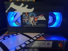 Retro VHS Night Light table lamp,Star Wars A New Hope with Art Work!Amazing Gift