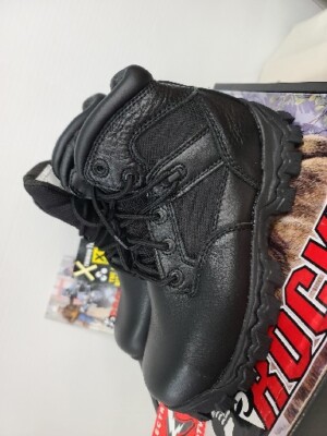 NIB Rocky Alpha Force Mens Boot Black sz 5.5W Waterproof Oil and