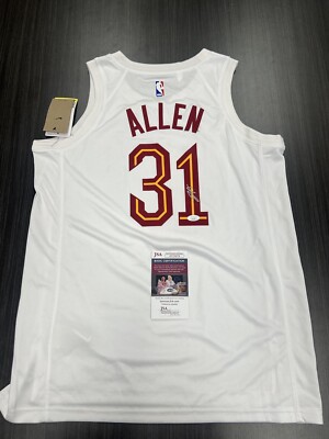 Jarrett Allen Signed Cleveland Cavaliers Jersey JSA COA G2U