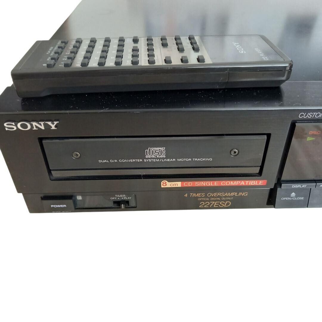 Sony CD Player CDP-227ESD Working Tested From Japan | eBay Sony CD Player CDP-227ESD Working Tested From Japan | eBay