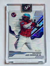 2024 Topps Pristine Purple Encased /99 Jazz Chisholm Jr. Miami Marlins