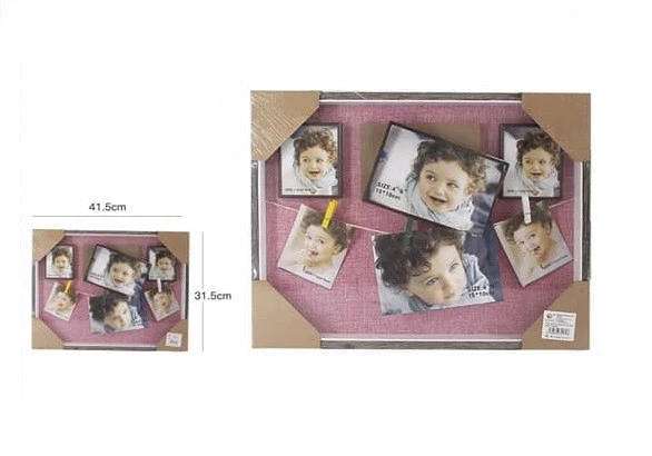 OLYCRAFT 2pz mini cornici portafoto da appendere alla parete, in vetro, con catena in lega, pieghevoli, fai da te, vintage, per fiori pressati, decorazione da parete per la casa, 74x74.5mm