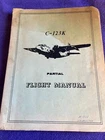 C-123K rare original 1967 Partial flight manual