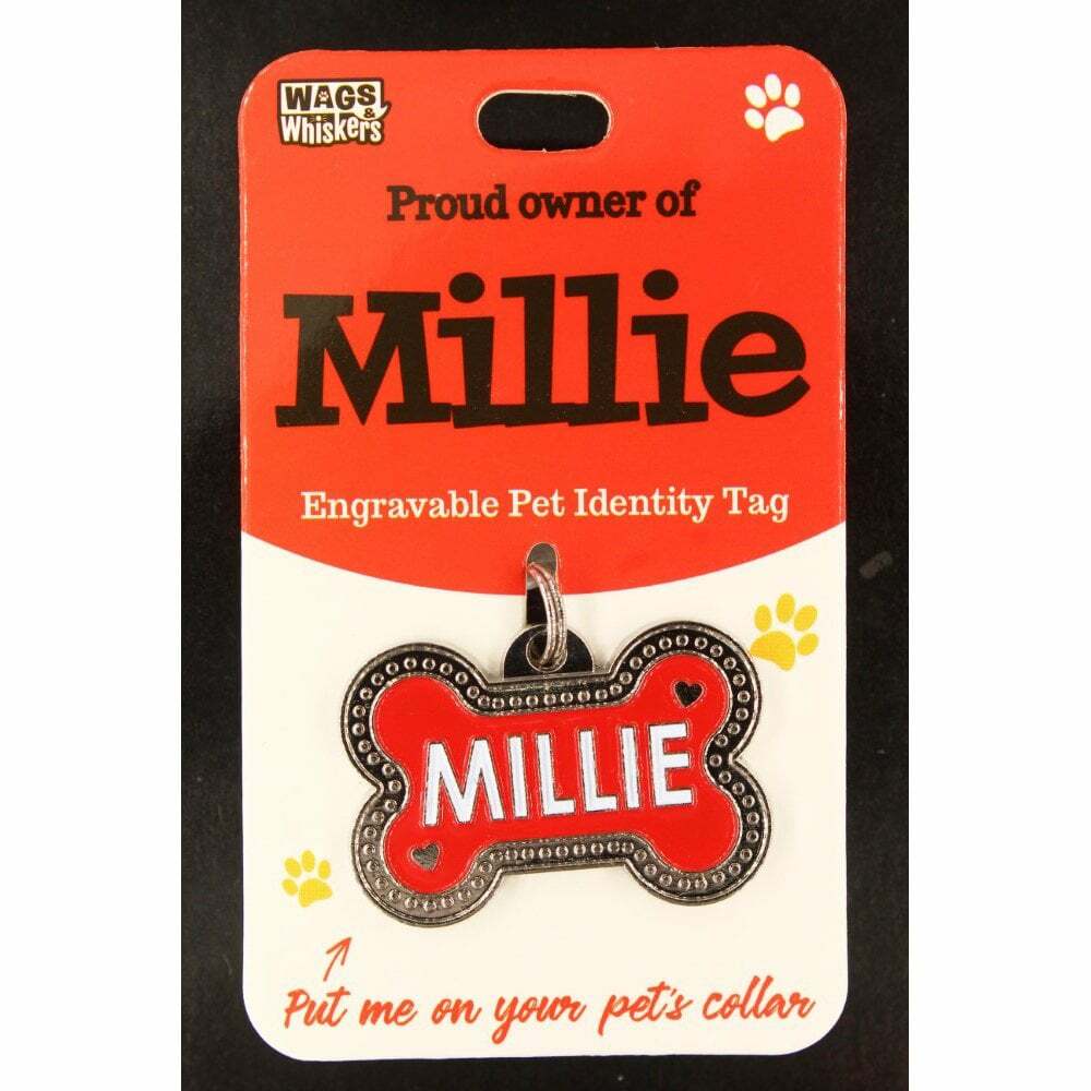 Wags & Whiskers Pet Identity Tag - Millie 00204090242
