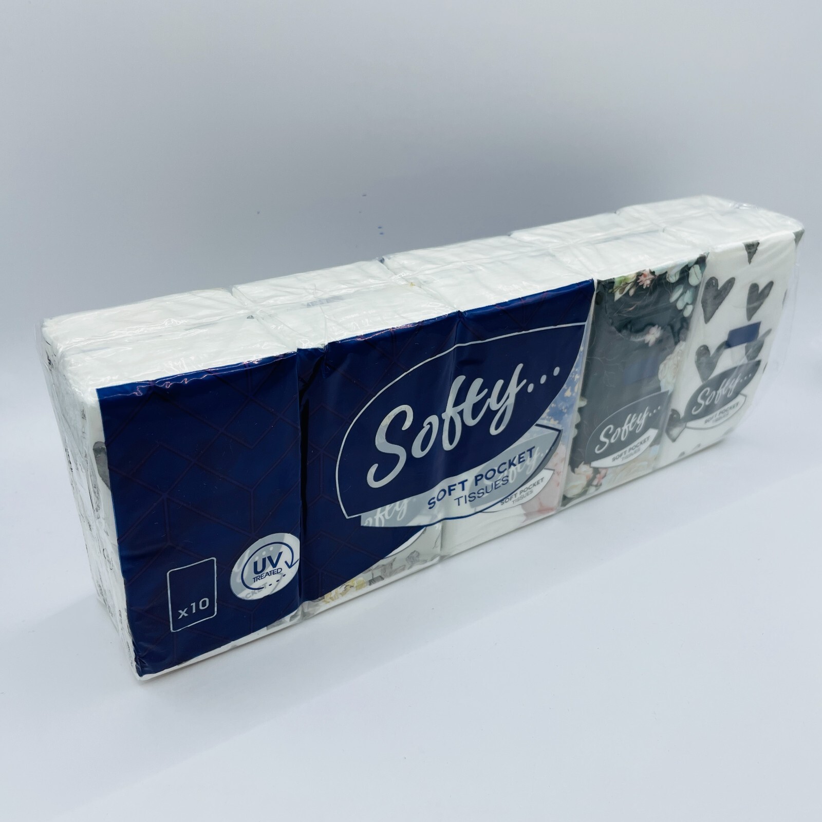 Softy Pocket Tissues 30 x Packs 3ply Hankerchiefs UV Treated Soft