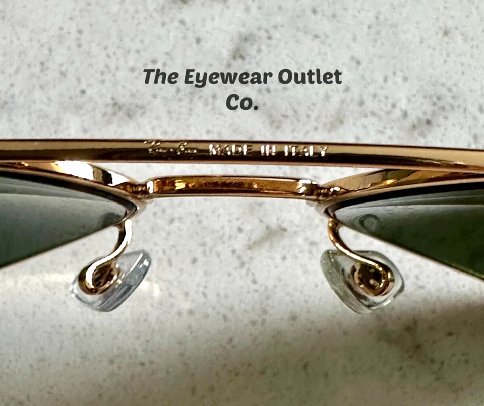 Expositor Tienda Rayban Clásico Verde G15 Lente Aviador RB3025 58/62 Hombres Mujeres Foto 4 de 4