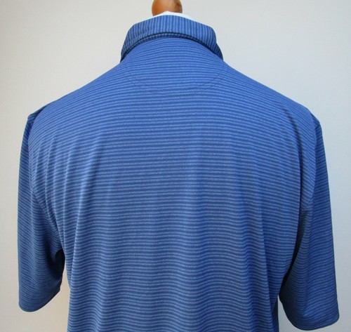 Men's Greg Norman ML75 Polo Shirt Short Sleeve Play Dry Black Blue S M L XL BNWT - Picture 77 of 95
