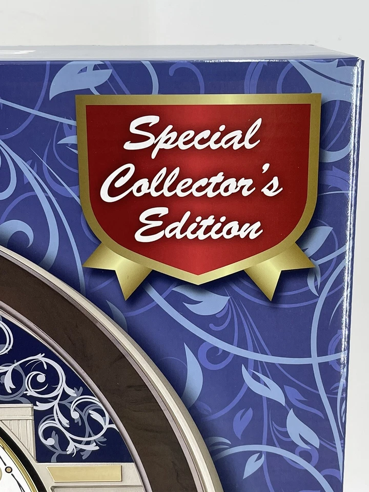 NEW Seiko Melodies in Motion Wall Clock 2021 Swarovski Crystals QXM390BRH - Image 3 of 4