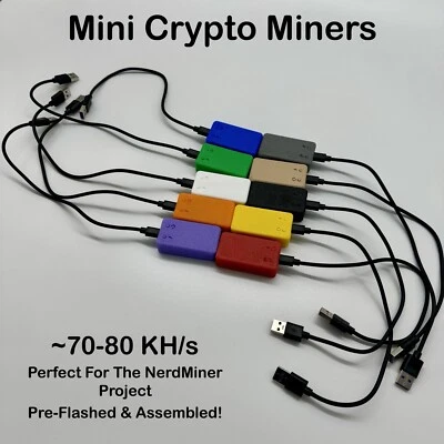 Mini Crypto Miner (NerdMiner Project)