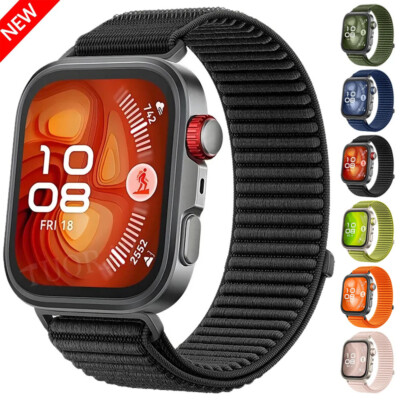 Nylon Loop Sport Armband Für Huawei Watch Fit 4 Pro/Fit 4/Fit 3 Uhrenarmband NEU